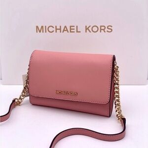 Michael Kors Pink Phone Crossbody Bag